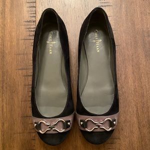 Suede black Cole Haan flats